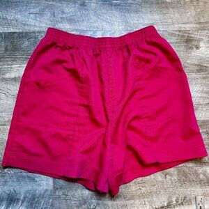 Vintage Levi's Sportswear Bright Pink Women's Shorts Size 16 / Estimated Medium